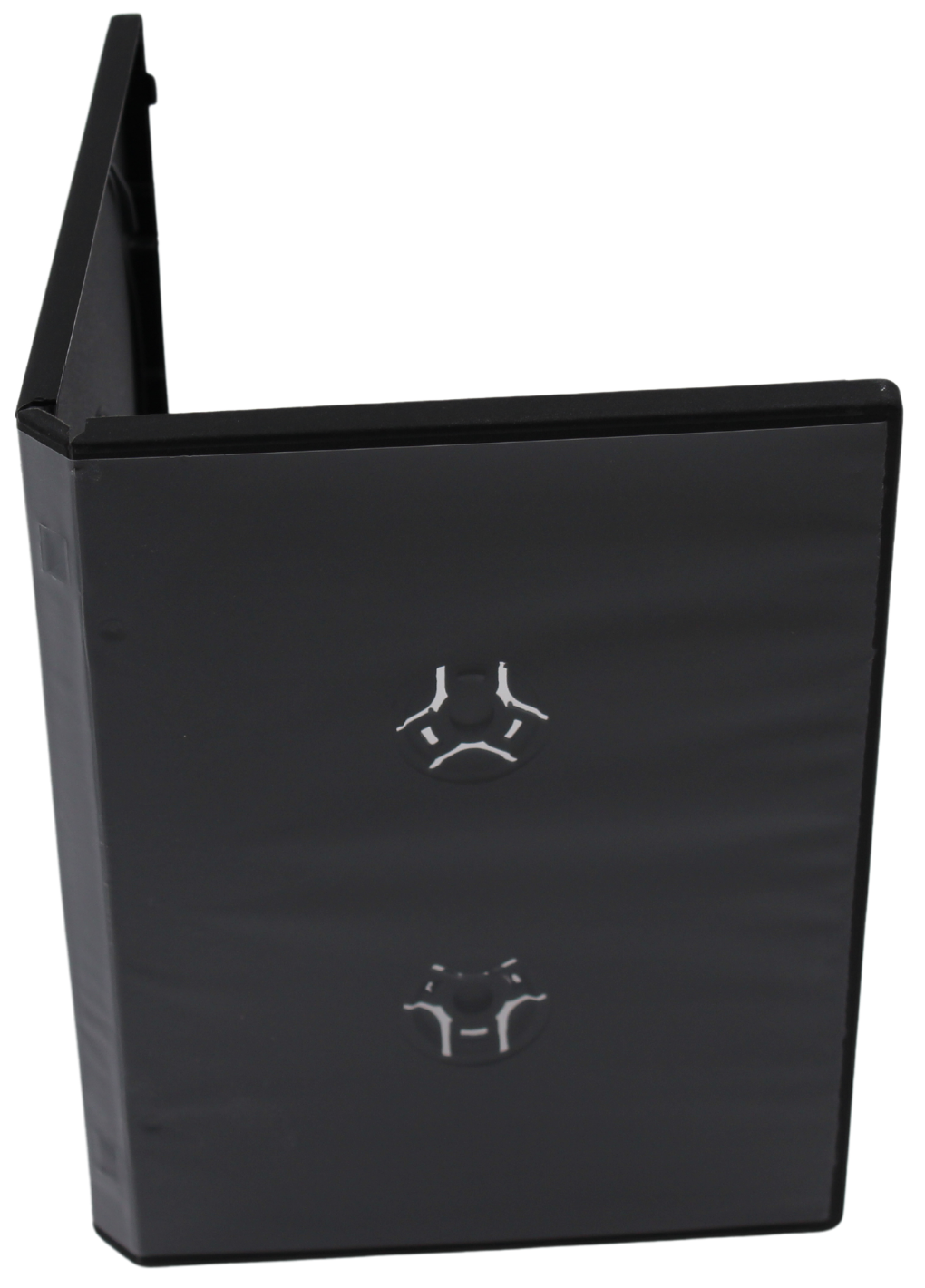 Premium Black DVD Case 14mm – 4-Disc Replacement Storage Shell