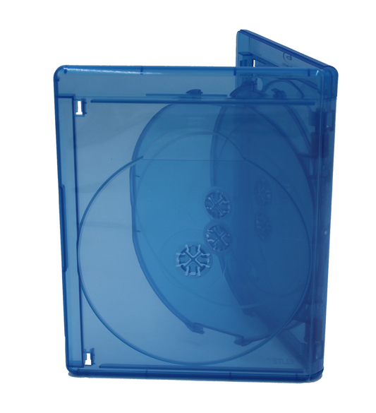 Viva Elite 15mm 6-Disc Blu-ray Case for Multi-Disc Storage and Protection