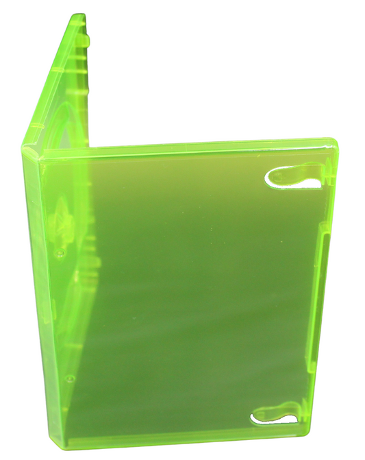 Xbox 360 Green Replacement Game Case – 1-Disc 14mm Standard Case