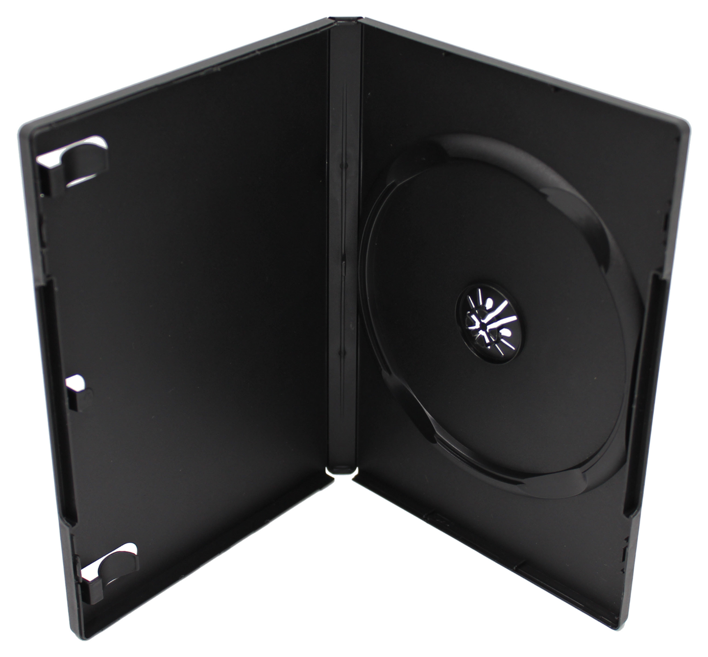 Premium Black DVD Case 14mm – 1-Disc Replacement Storage Shell