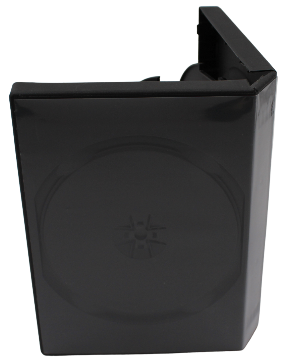Premium Black DVD Case 33mm – 10-Disc Replacement Storage Shell with 4 Trays