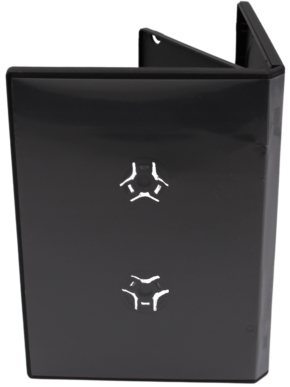 Premium Black DVD Case 14mm – 6-Disc Replacement Storage Shell