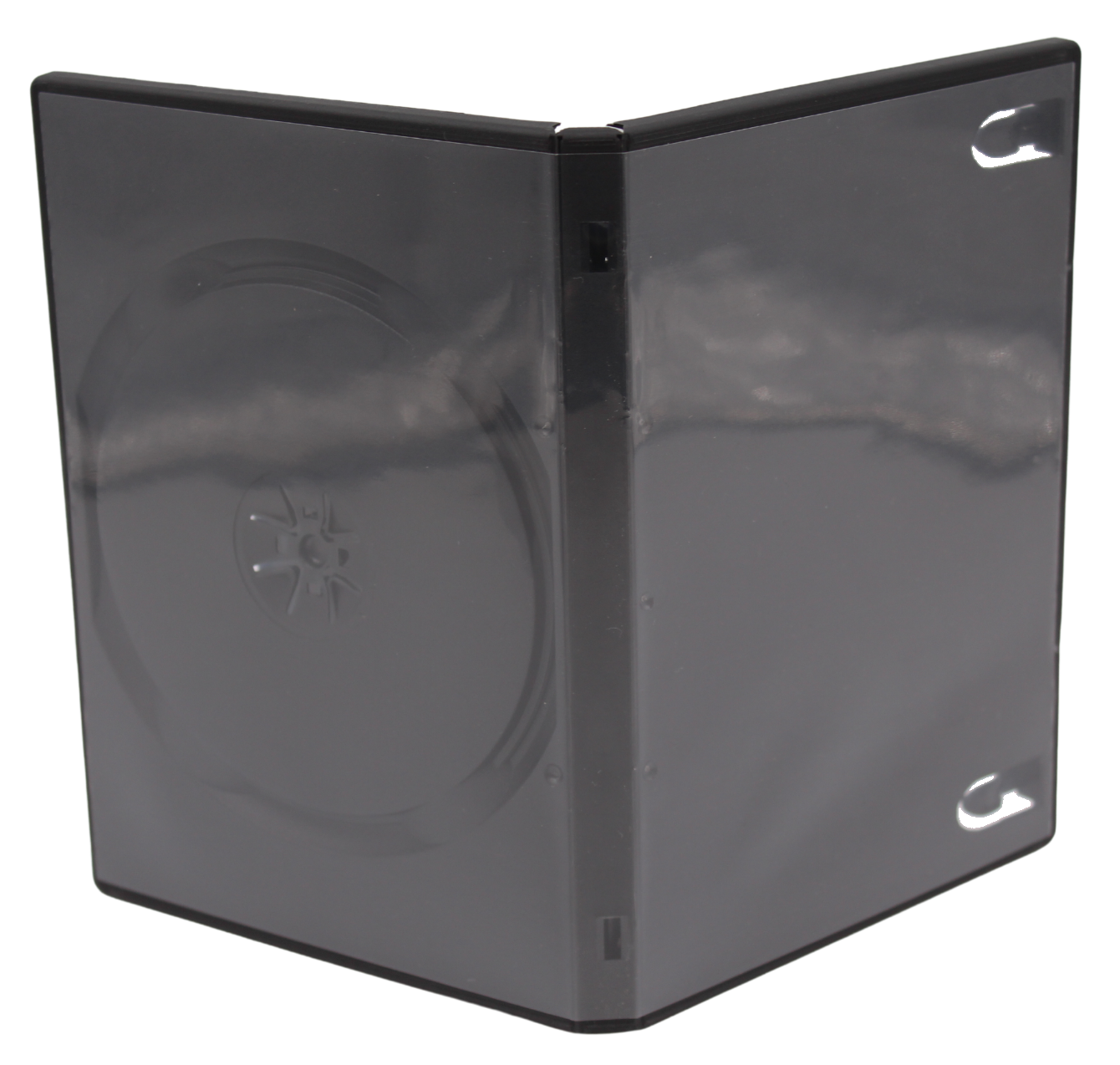Premium Black DVD Case 14mm – 3-Disc Replacement Storage Shell