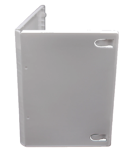 Premium White 1-Disc Case (14mm) – CD, DVD, or Blu-ray Storage Box Replacement