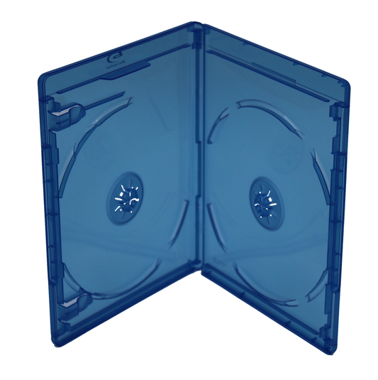 Viva Elite 12mm 2-Disc Blu-ray Replacement Case with Secure Hubs