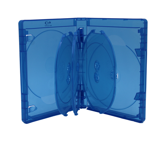 Viva Elite 25mm 7-Disc Blu-ray Replacement Case with Secure Trays
